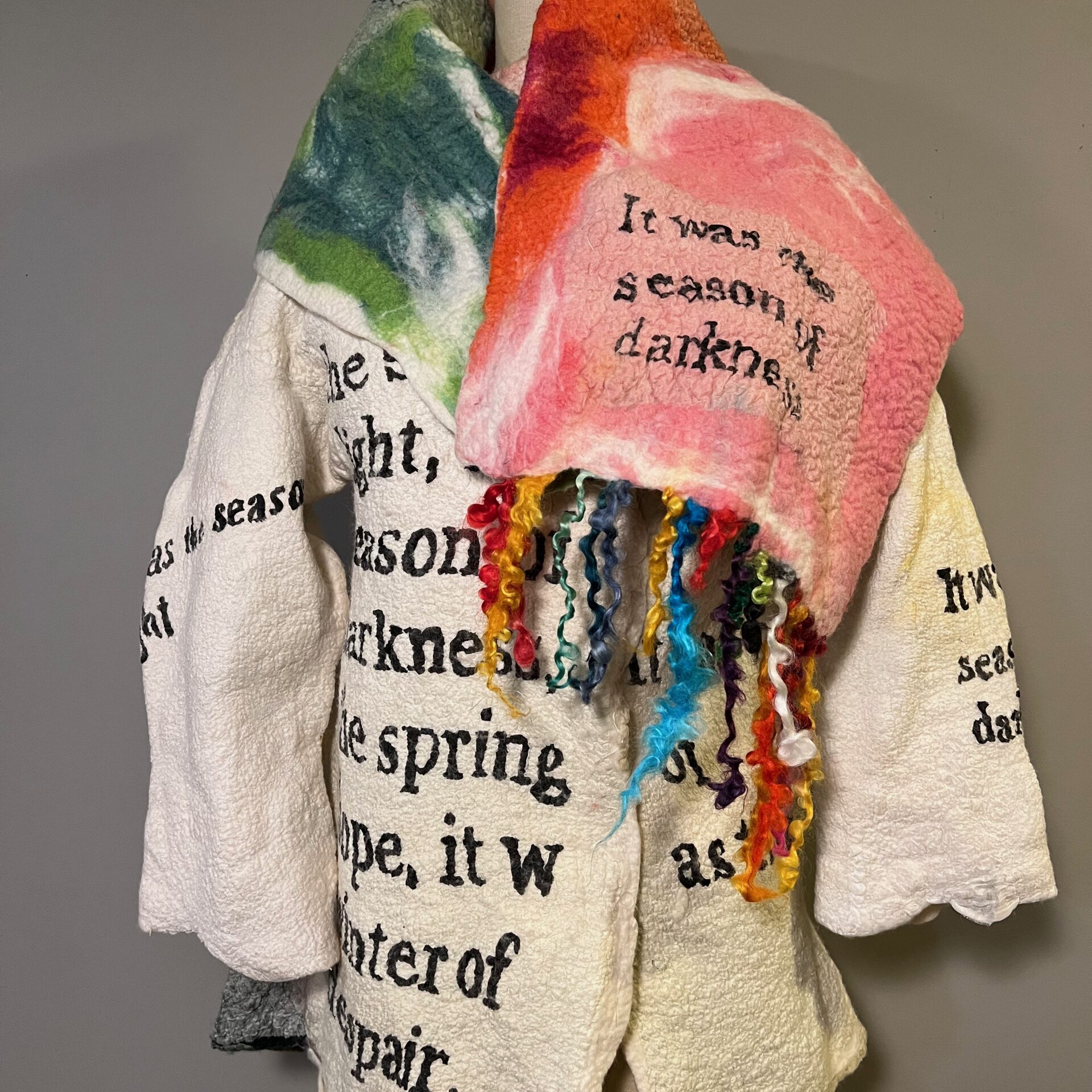 8105 jacket 3 scarf English 3 with scarf