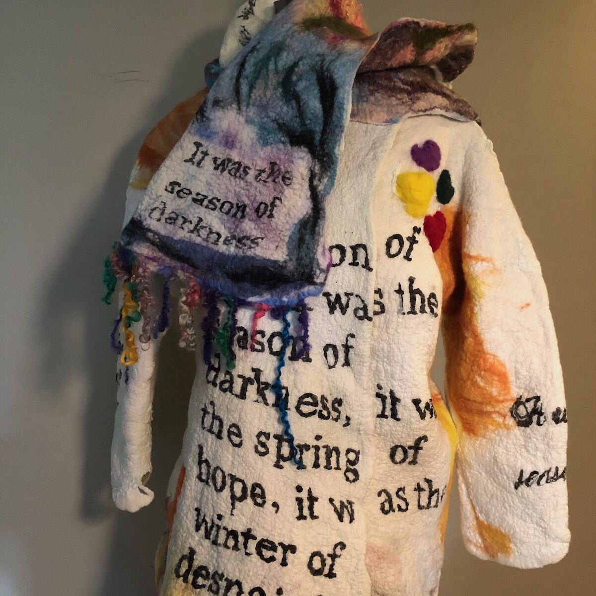 8110 acket 2b scarf English 10 with scarf